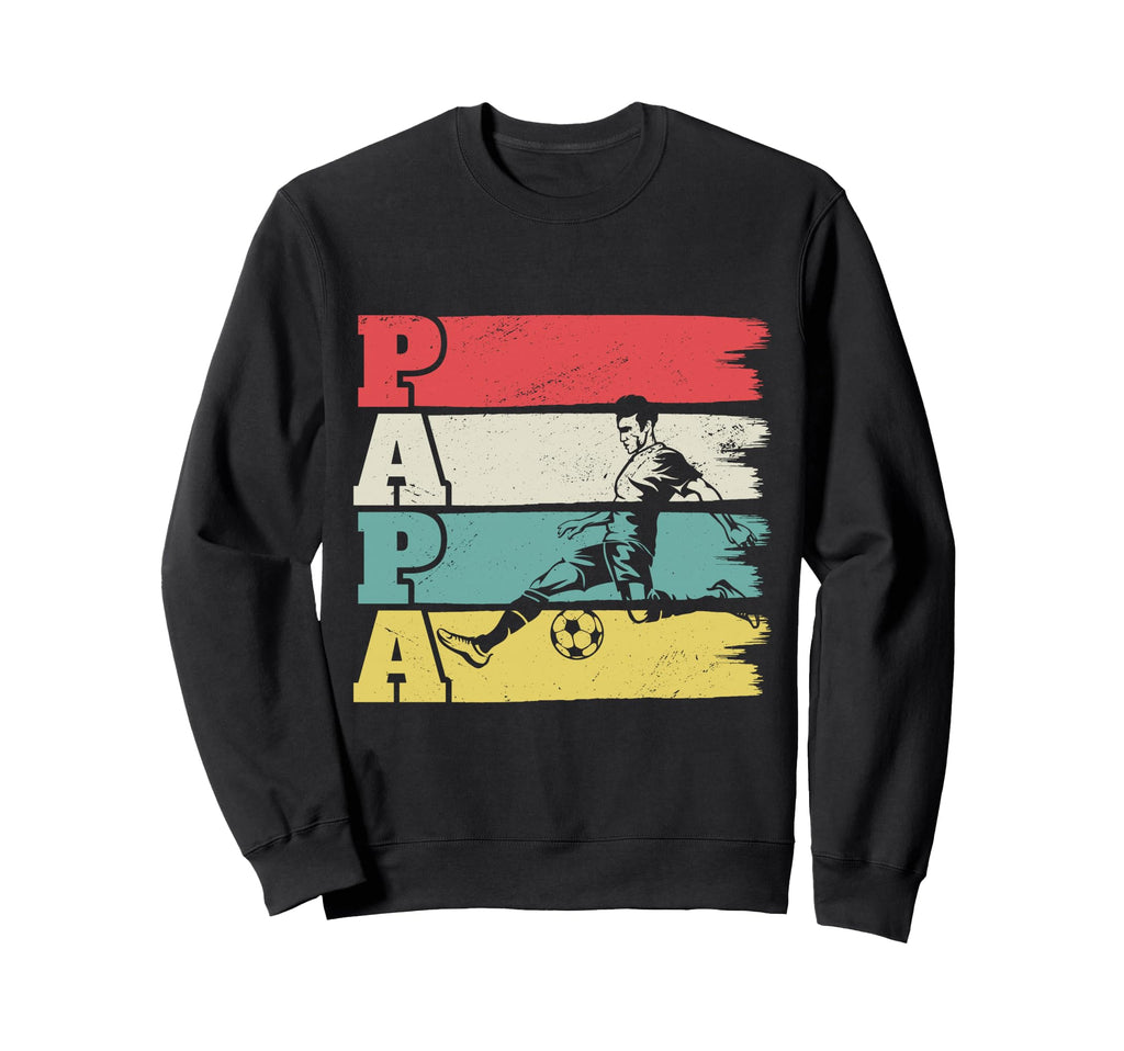 Soccer Dad Fathers Day Dad Football Sweatshirt - Trendy Graphic Men Women - T-Shirt, Sweatshirt, Hoodie