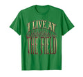I Live Field Soccer Mom T-Shirt - Graphic Print Unisex - T-Shirt, Sweatshirt, Hoodie
