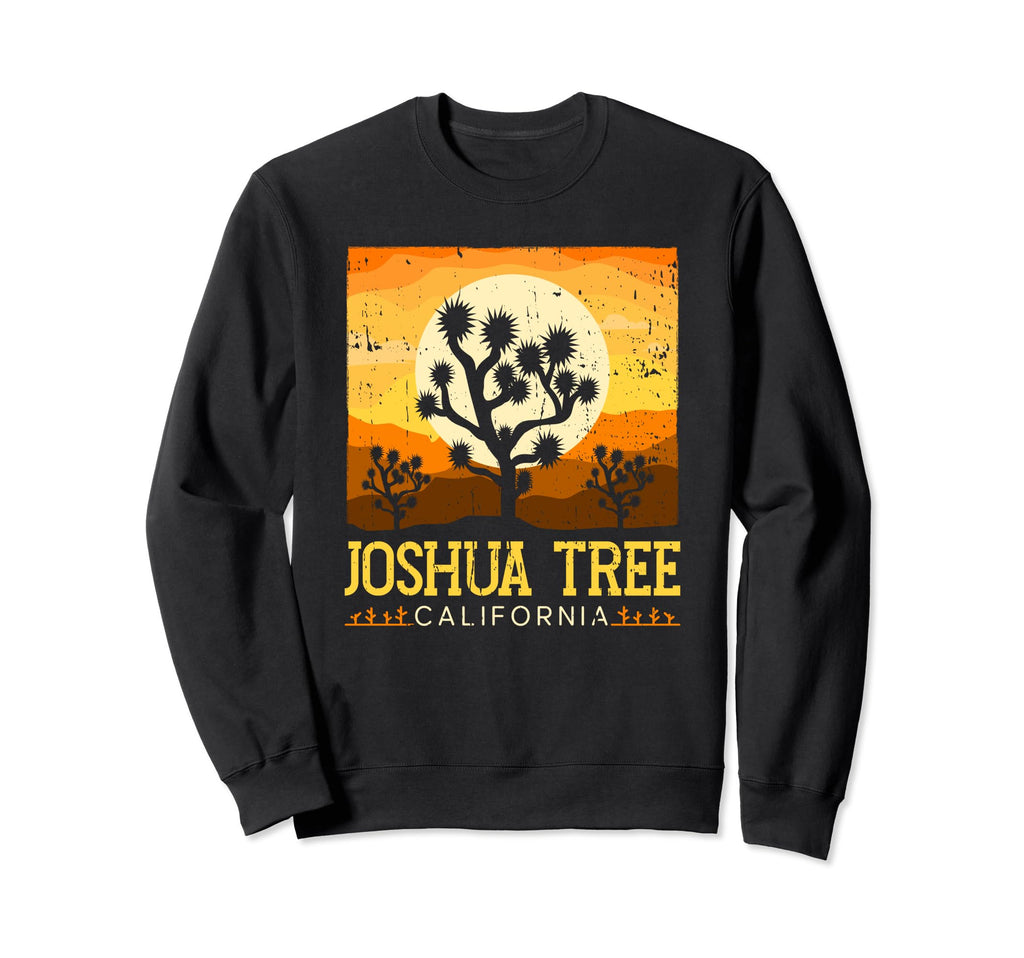 Joshua Tree National Park Sunset Sweatshirt - Fun Novelty Design Men Women - T-Shirt, Sweatshirt, Hoodie