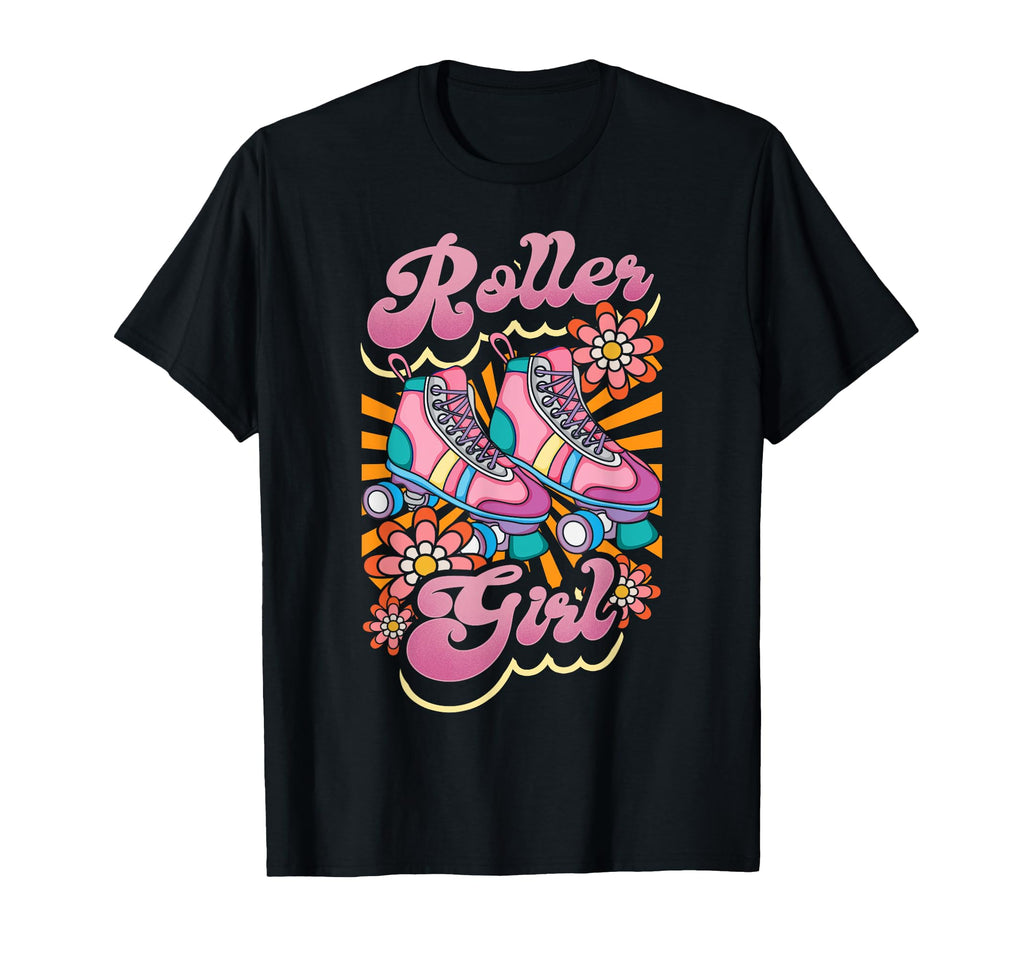 Roller Skating Skate 1970S Roller T-Shirt - Novelty Apparel for Adults - T-Shirt, Sweatshirt, Hoodie