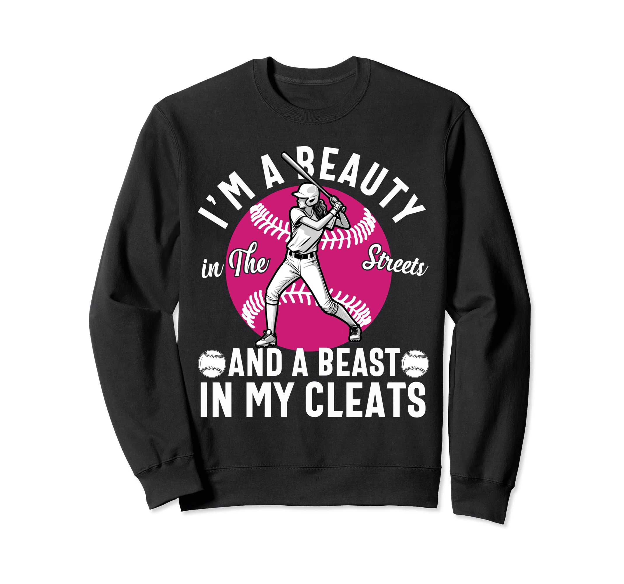 Im Beauty Streets And Beast My Sweatshirt - Trendy Graphic for Adults - T-Shirt, Sweatshirt, Hoodie