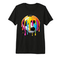 Soccer Ice Cream Drip Soccer Player Tri T-Shirt - Custom Art Print Unisex - T-Shirt, Sweatshirt, Hoodie