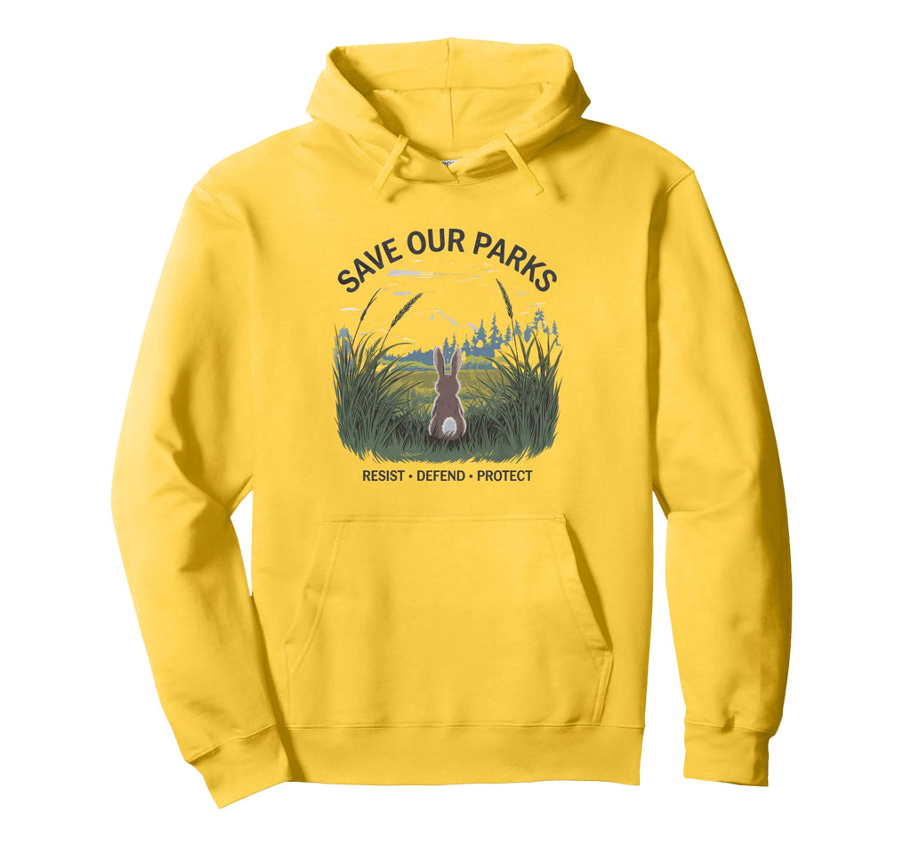 Save Our Parks Protect National Park Hoodie - Minimalist Print Unisex - T-Shirt, Sweatshirt, Hoodie