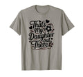Thats My Daughter Out There Soccer Mom T-Shirt - Custom Art Print Unisex - T-Shirt, Sweatshirt, Hoodie