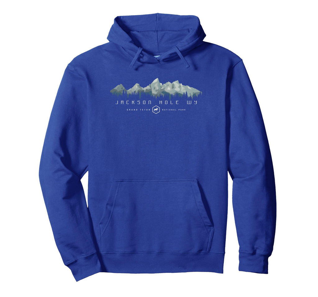 Grand Teton National Park Hoodie - Minimalist Print Unisex - T-Shirt, Sweatshirt, Hoodie