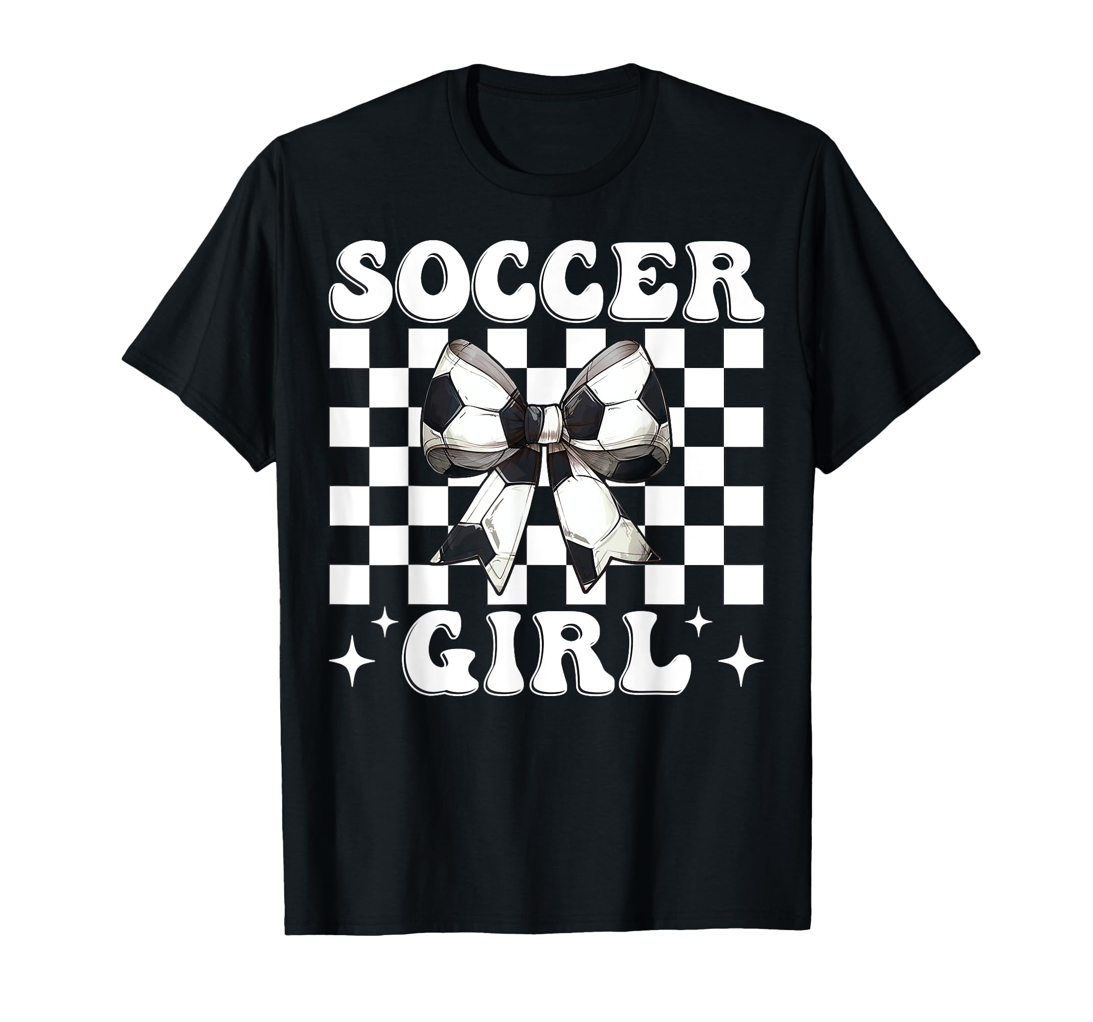Womens Coquette Bow Ribbon Soccer Player T-Shirt - Unique Graphic Unisex - T-Shirt, Sweatshirt, Hoodie