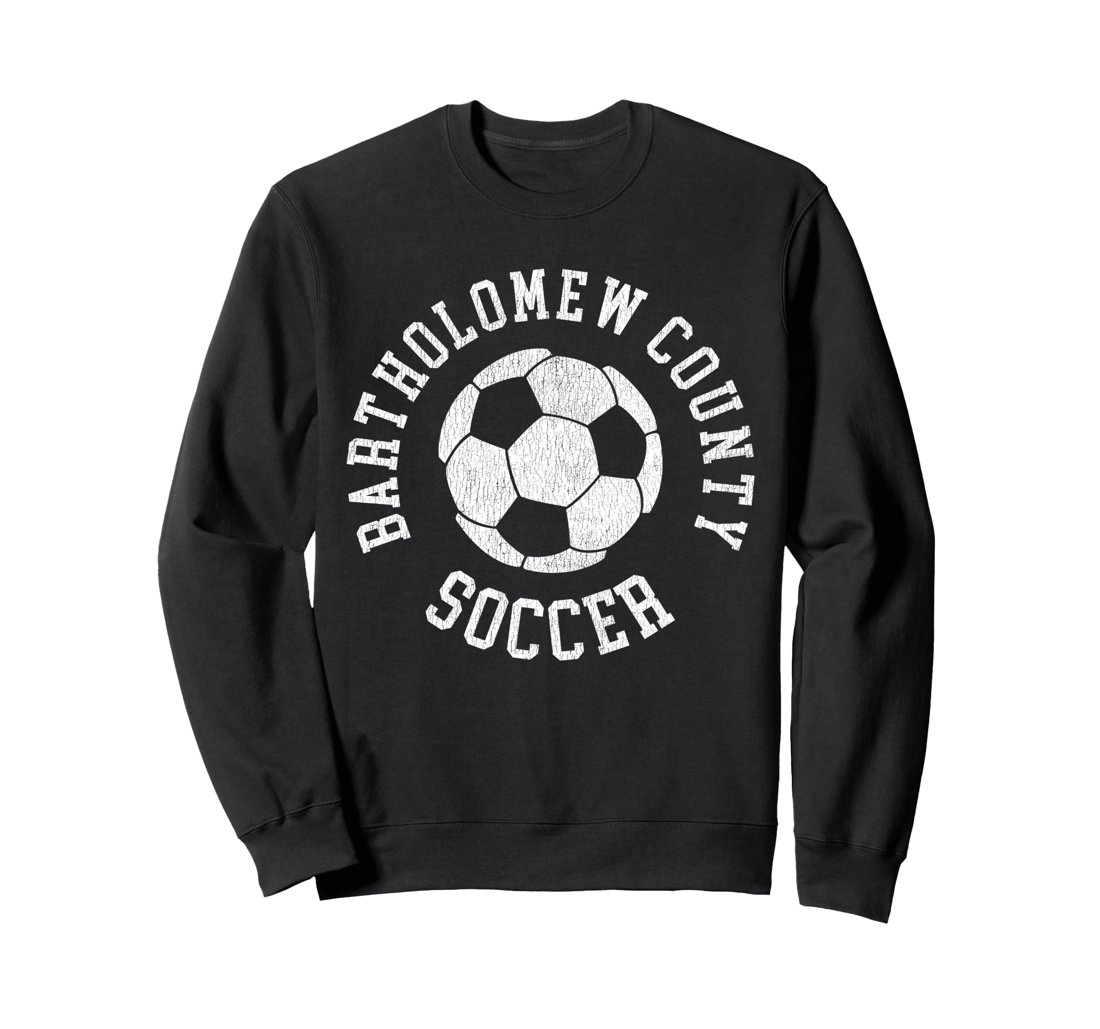 Bartholomew County Soccer Sweatshirt - Unique Graphic for Adults - T-Shirt, Sweatshirt, Hoodie