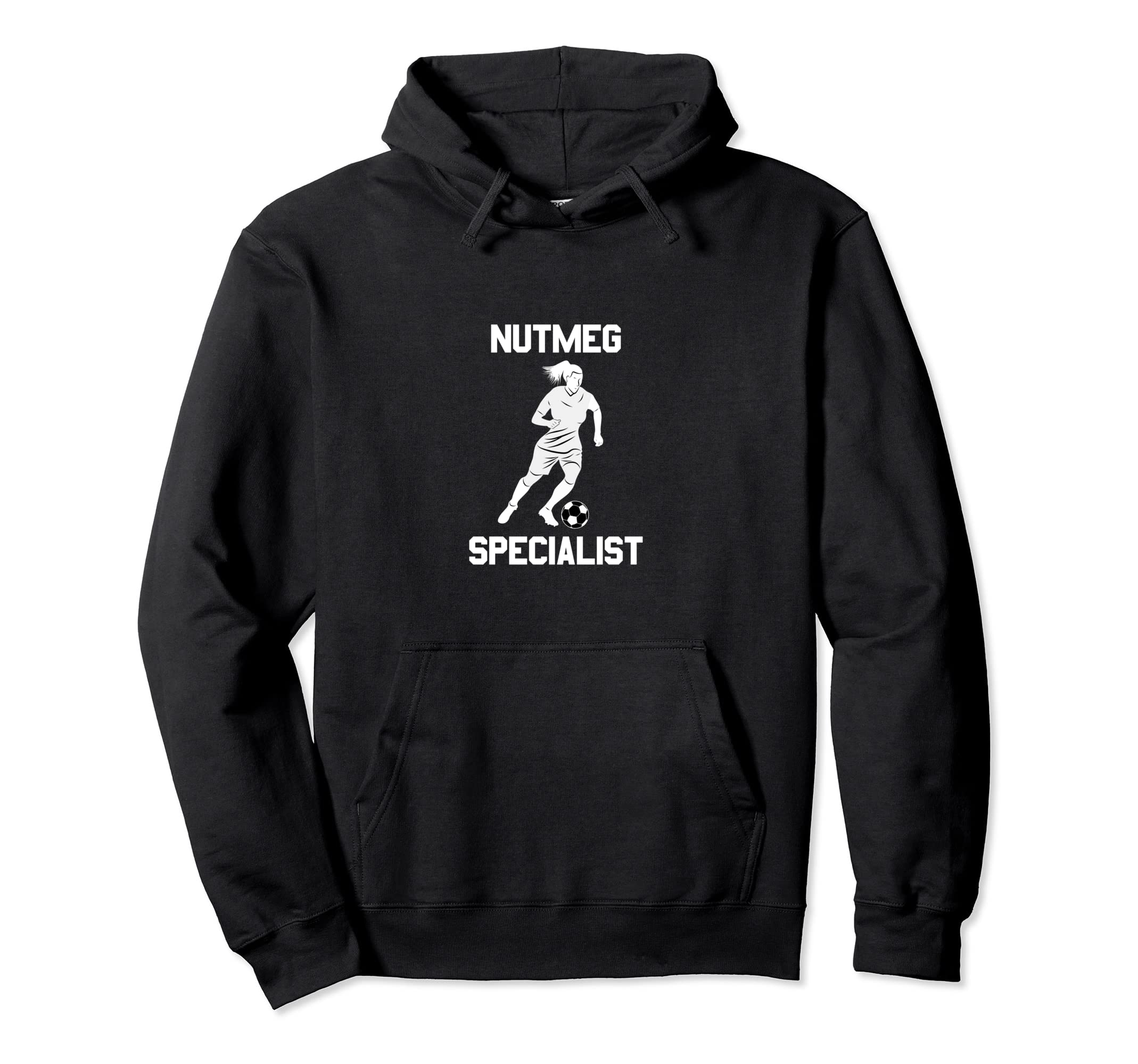 Funny Nutmeg Soccer Nutmeg Hoodie - Fun Novelty Design for Adults - T-Shirt, Sweatshirt, Hoodie