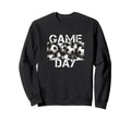 Game Day Soccer Player Sports Sweatshirt - Streetwear Style Men Women - T-Shirt, Sweatshirt, Hoodie