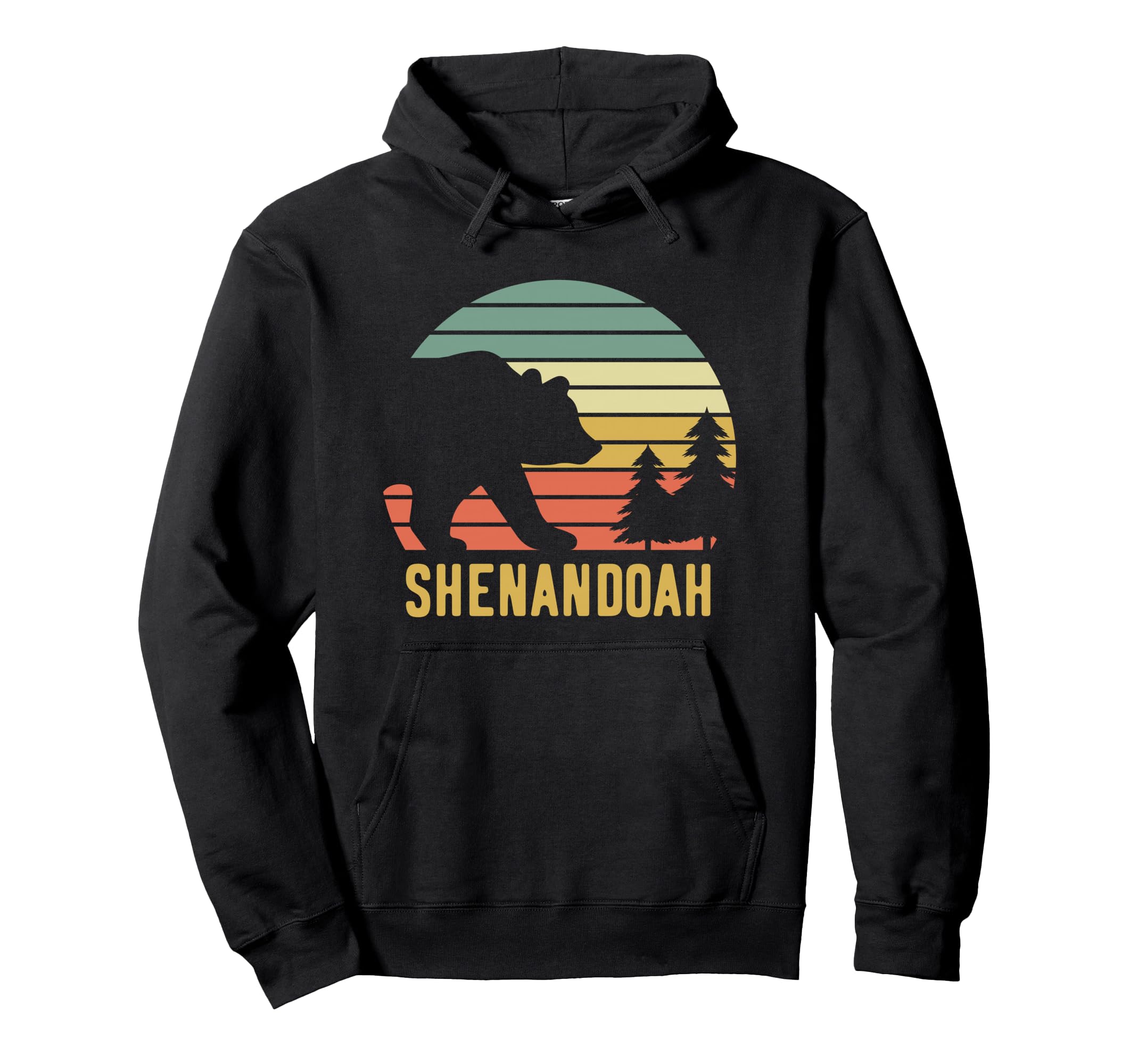 Shenandoah National Park Bear Souvenir Hoodie - Streetwear Style Men Women - T-Shirt, Sweatshirt, Hoodie