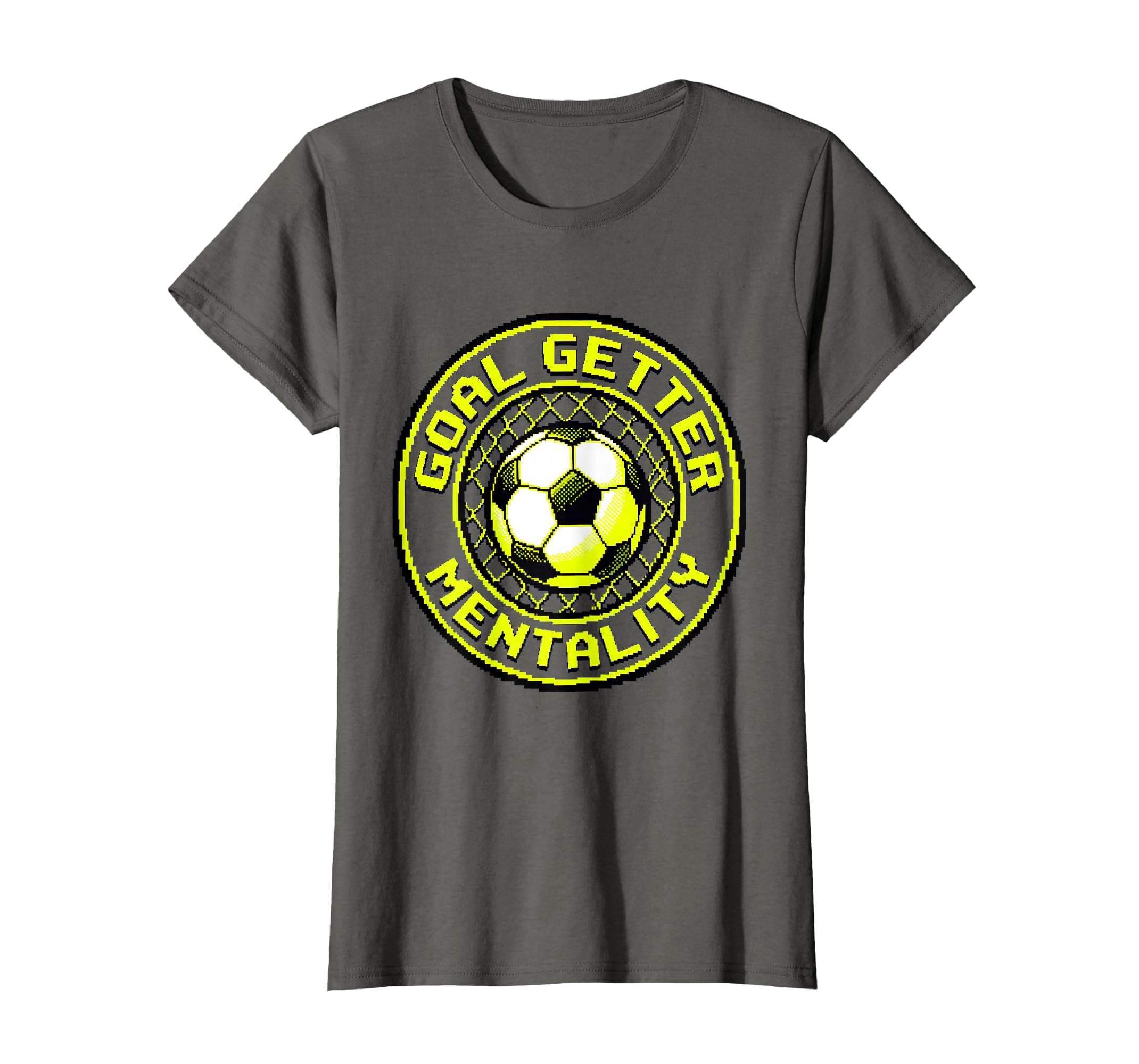 Goal Getter Mentality Soccer T-Shirt - Minimalist Print Unisex - T-Shirt, Sweatshirt, Hoodie