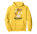 Busy Raising Ballers Baseball And Softball Hoodie - Graphic Print Unisex - T-Shirt, Sweatshirt, Hoodie