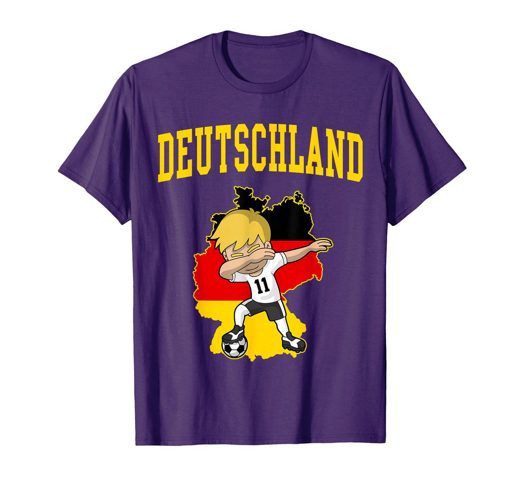 Deutschland Soccer Player German T-Shirt - Custom Art Print Men Women - T-Shirt, Sweatshirt, Hoodie