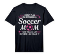 Mens Soccer Mom Screaming Soccer T-Shirt - Fun Novelty Design for Adults - T-Shirt, Sweatshirt, Hoodie