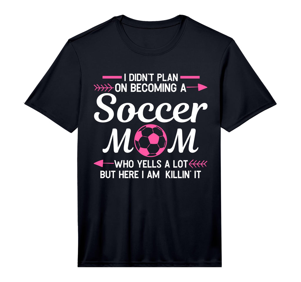 Mens Soccer Mom Screaming Soccer Mom T-Shirt - Graphic Print for Adults - T-Shirt, Sweatshirt, Hoodie