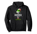 Soccer Elf Family Matching Group Hoodie - Fun Novelty Design Unisex - T-Shirt, Sweatshirt, Hoodie