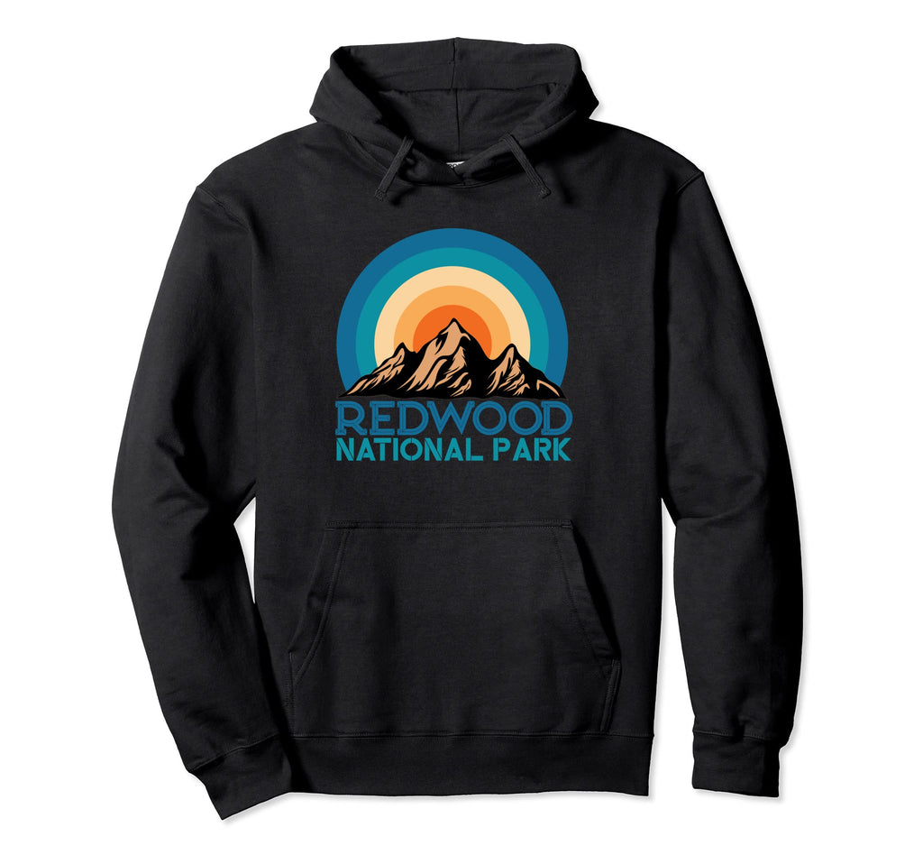 Redwood National Park Mountain Hiking Hoodie - Aesthetic Graphic Unisex - T-Shirt, Sweatshirt, Hoodie