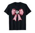 Soccer Valentines Day Coquette Bow T-Shirt - Streetwear Style for Adults - T-Shirt, Sweatshirt, Hoodie