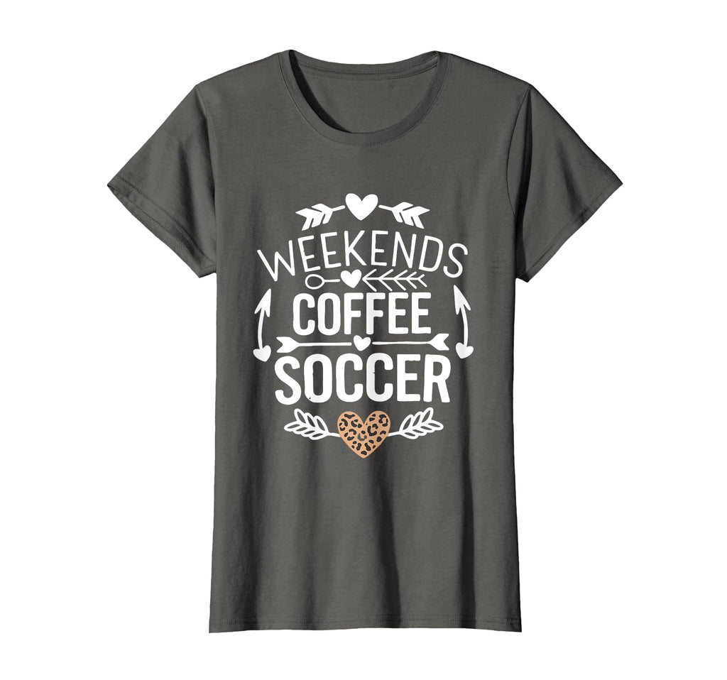 Weekends Coffee And Soccer Mom Life Sayings T-Shirt - Unique Graphic Unisex - T-Shirt, Sweatshirt, Hoodie