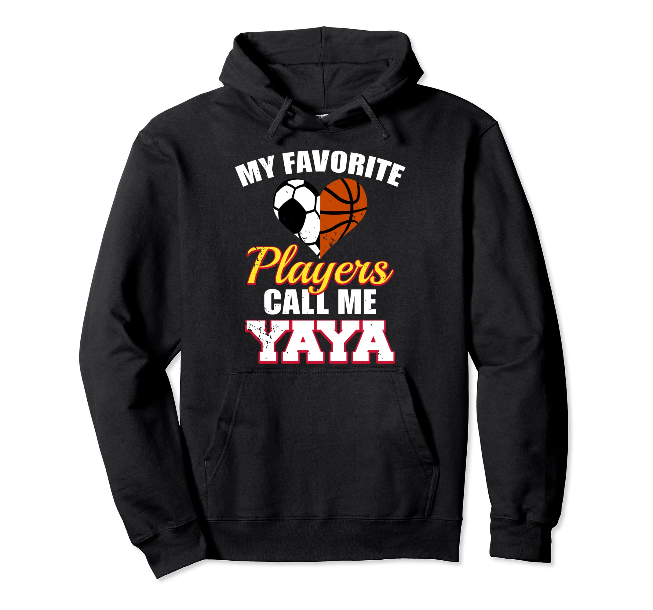 My Favorite Players Call Me Yaya Hoodie - Aesthetic Graphic Men Women - T-Shirt, Sweatshirt, Hoodie
