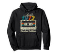 April 1972 50Th Birthday Cassette Tape Hoodie - Fun Novelty Design Unisex - T-Shirt, Sweatshirt, Hoodie