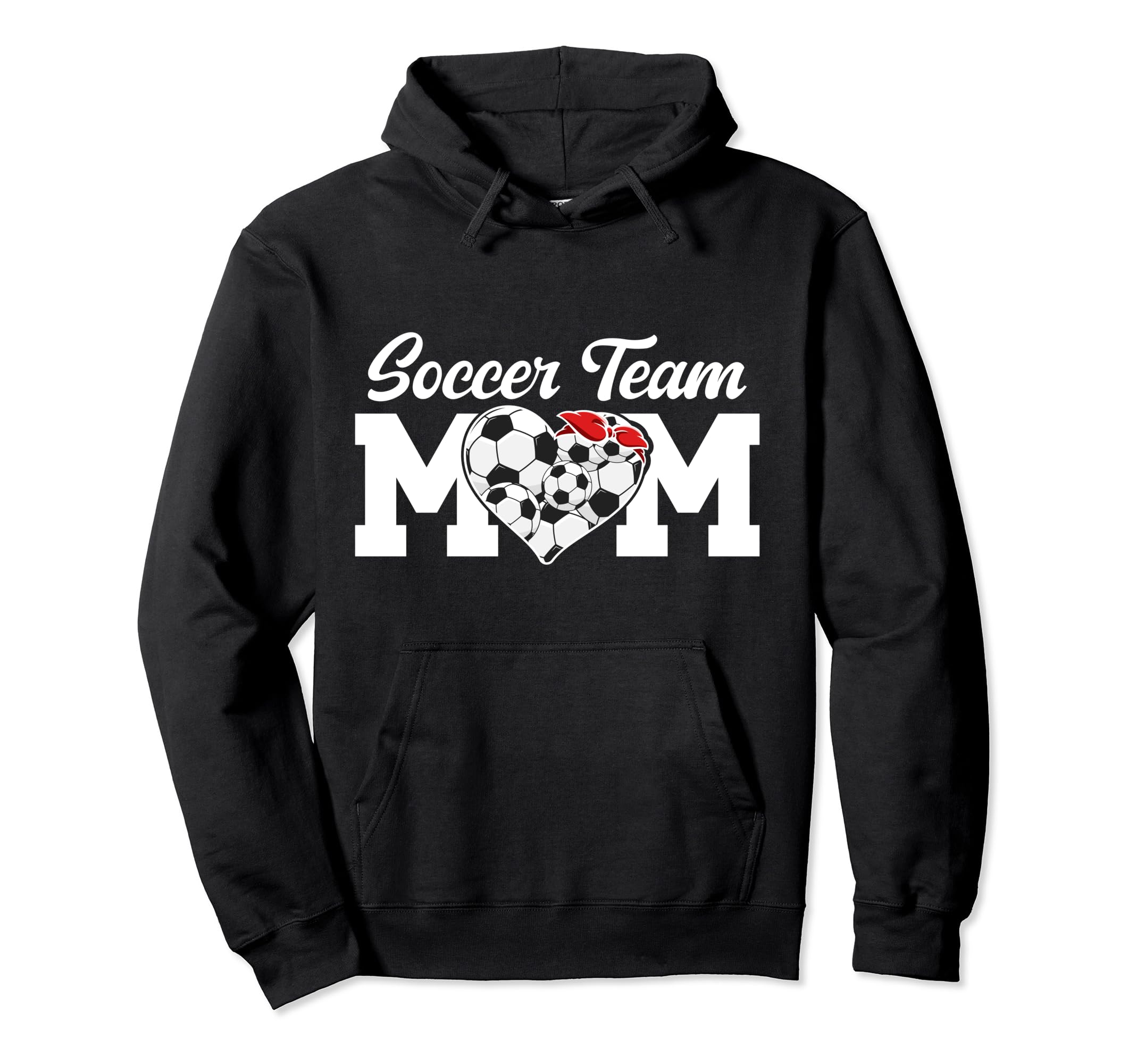 Soccer Team Mom Appreciation Soccer Hoodie - Minimalist Print for Adults - T-Shirt, Sweatshirt, Hoodie