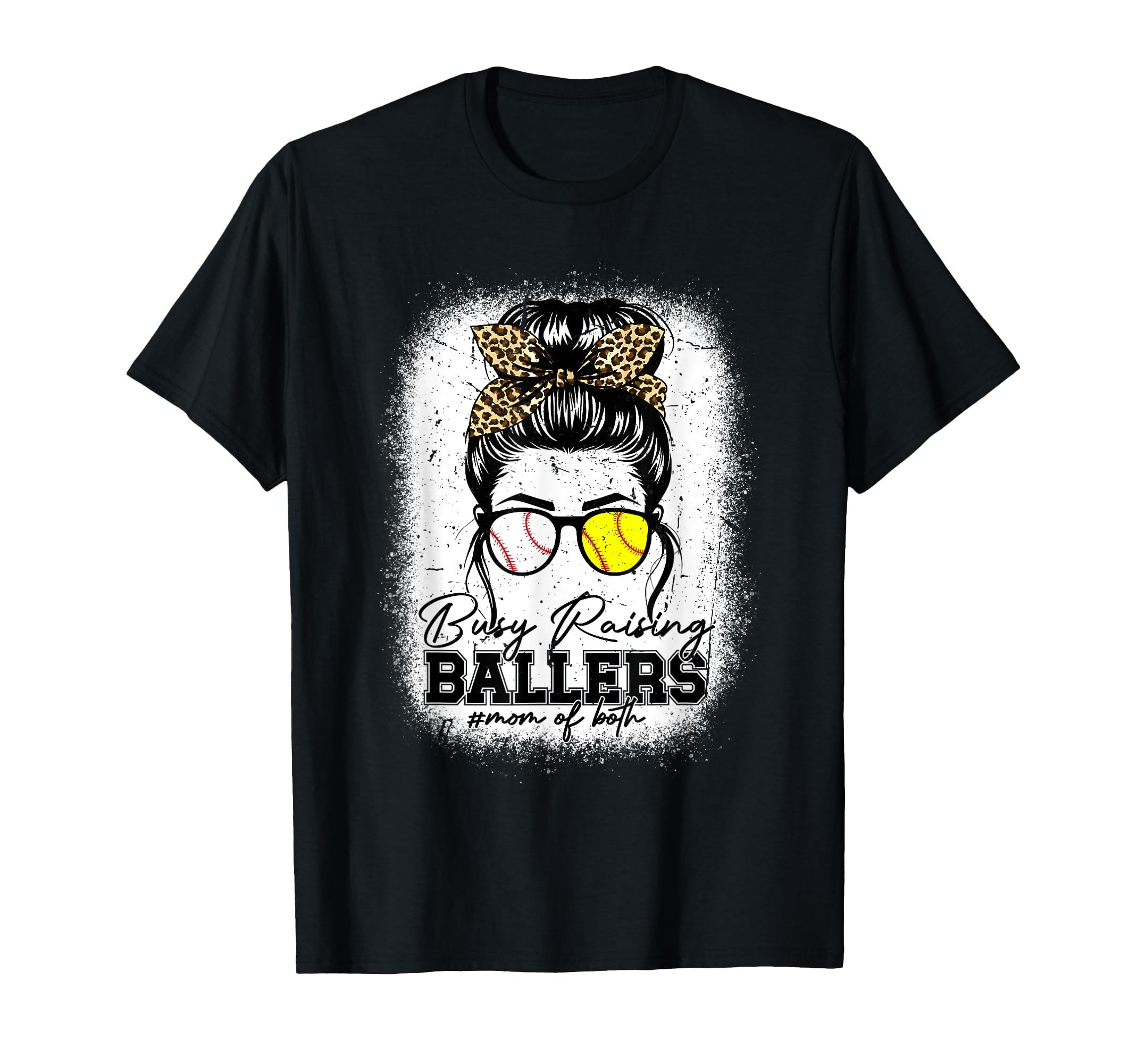 Busy Raising Ballers Baseball Softball T-Shirt - Unique Graphic for Adults - T-Shirt, Sweatshirt, Hoodie