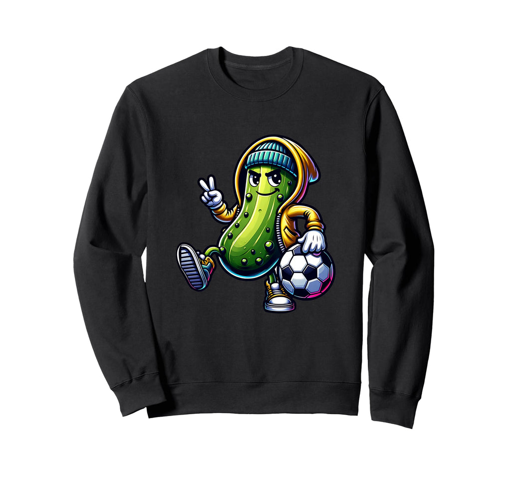 Urban Pickle Soccer Player Sweatshirt - Streetwear Style for Adults - T-Shirt, Sweatshirt, Hoodie