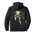 Dachshund Smoking Cigarette Grunge Hoodie - Minimalist Print Men Women - T-Shirt, Sweatshirt, Hoodie