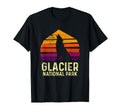 Glacier National Park Montana Wolf T-Shirt - Novelty Apparel Men Women - T-Shirt, Sweatshirt, Hoodie