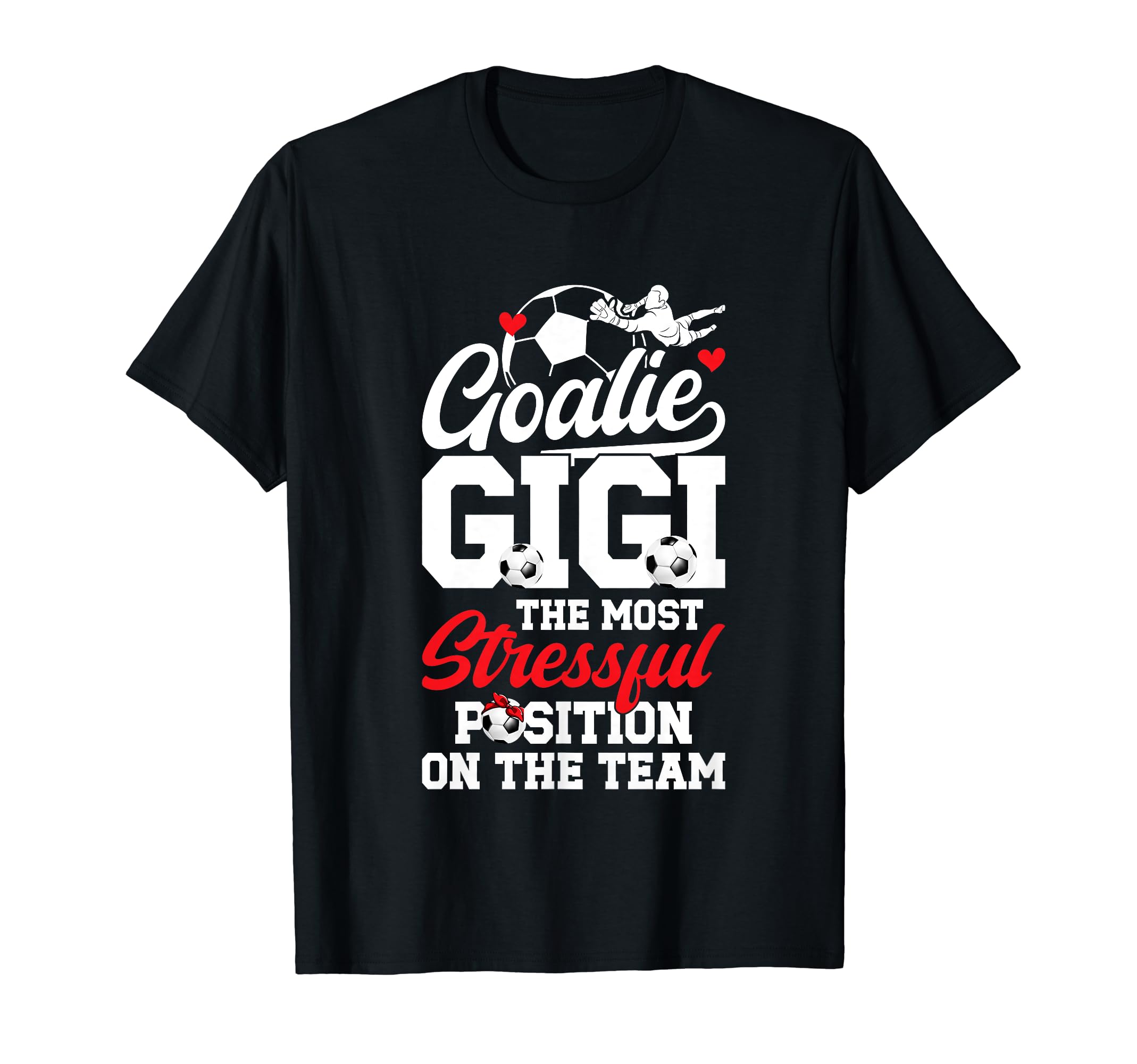 Soccer Goalie Gigi Funny Gigi Soccer T-Shirt - Aesthetic Graphic Men Women - T-Shirt, Sweatshirt, Hoodie