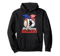 Busy Raising Ballers Baseball Soccer Hoodie - Novelty Apparel for Adults - T-Shirt, Sweatshirt, Hoodie