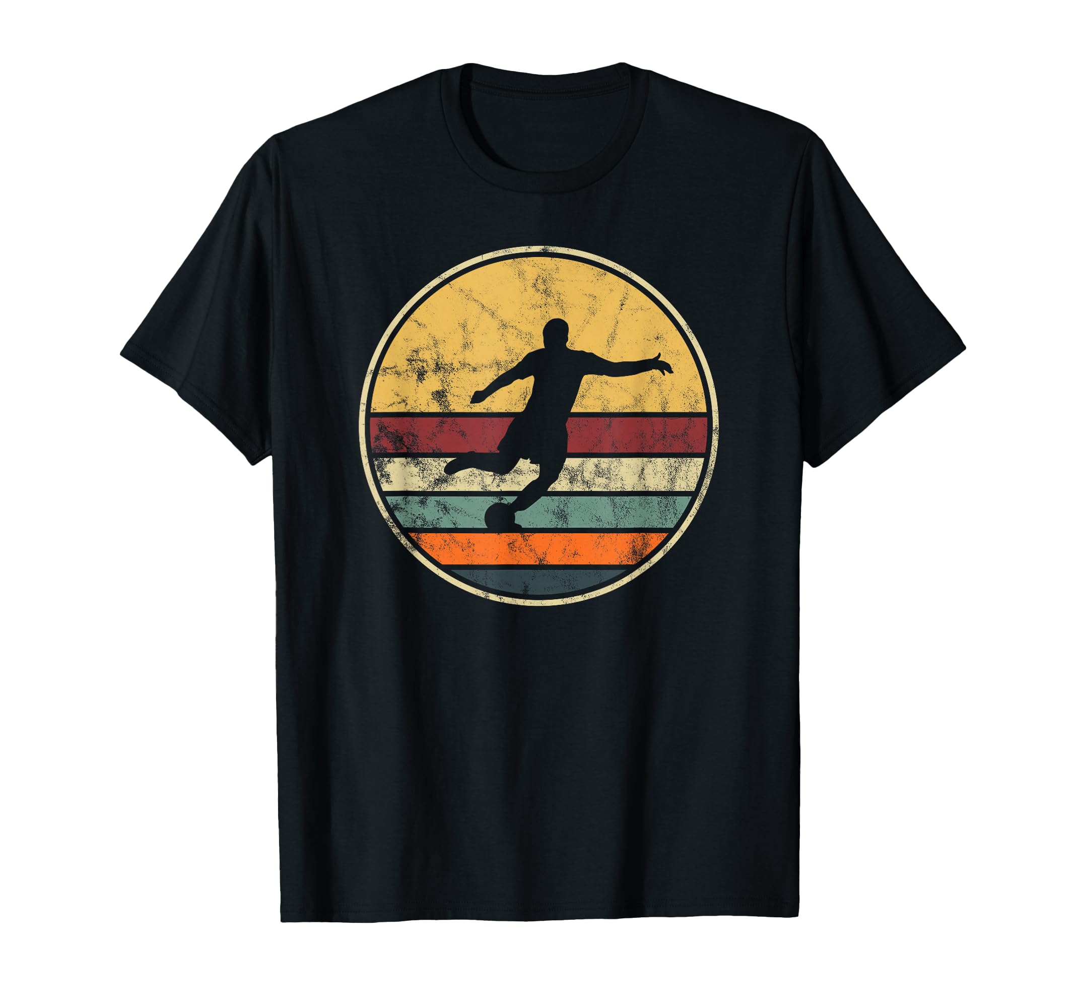 Soccer Player Distressed Football T-Shirt - Streetwear Style Men Women - T-Shirt, Sweatshirt, Hoodie