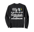 Ball Mom Proud Soccer Volleyball Mom Sweatshirt - Graphic Print Unisex - T-Shirt, Sweatshirt, Hoodie