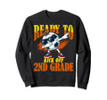 Ready To Kick Off 2Nd Grade Student Sweatshirt - Minimalist Print Unisex - T-Shirt, Sweatshirt, Hoodie