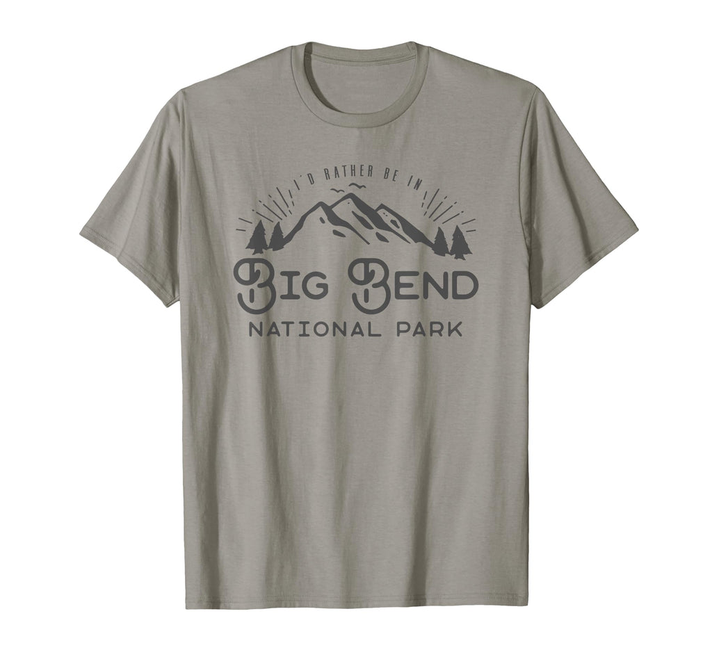 National Park Gift Big Bend National T-Shirt - Graphic Print for Adults - T-Shirt, Sweatshirt, Hoodie