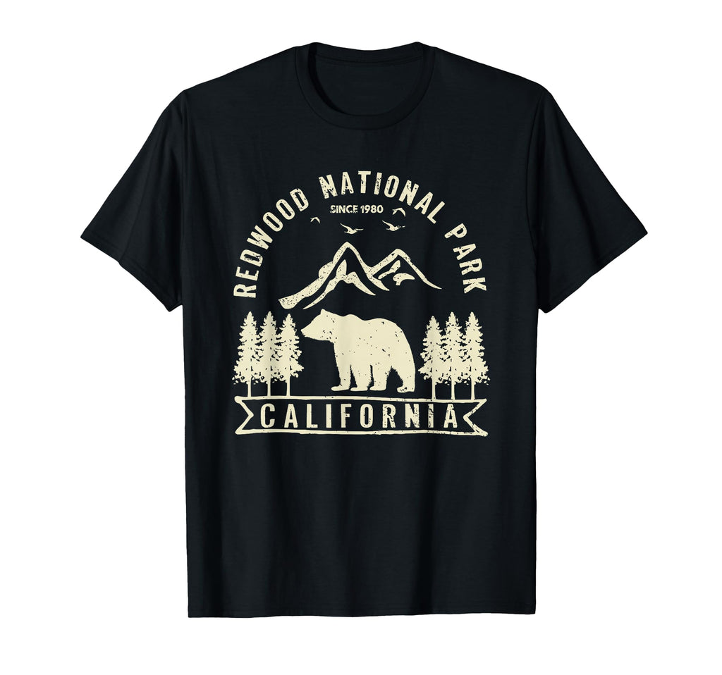 Redwood National Park California T-Shirt - Custom Art Print for Adults - T-Shirt, Sweatshirt, Hoodie