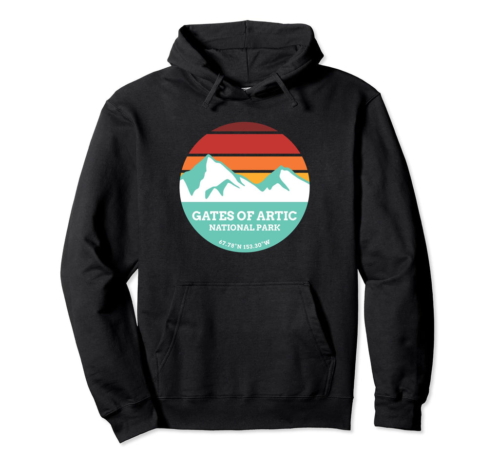 Gates Arctic National Park Mountain Hoodie - Fun Novelty Design Men Women - T-Shirt, Sweatshirt, Hoodie