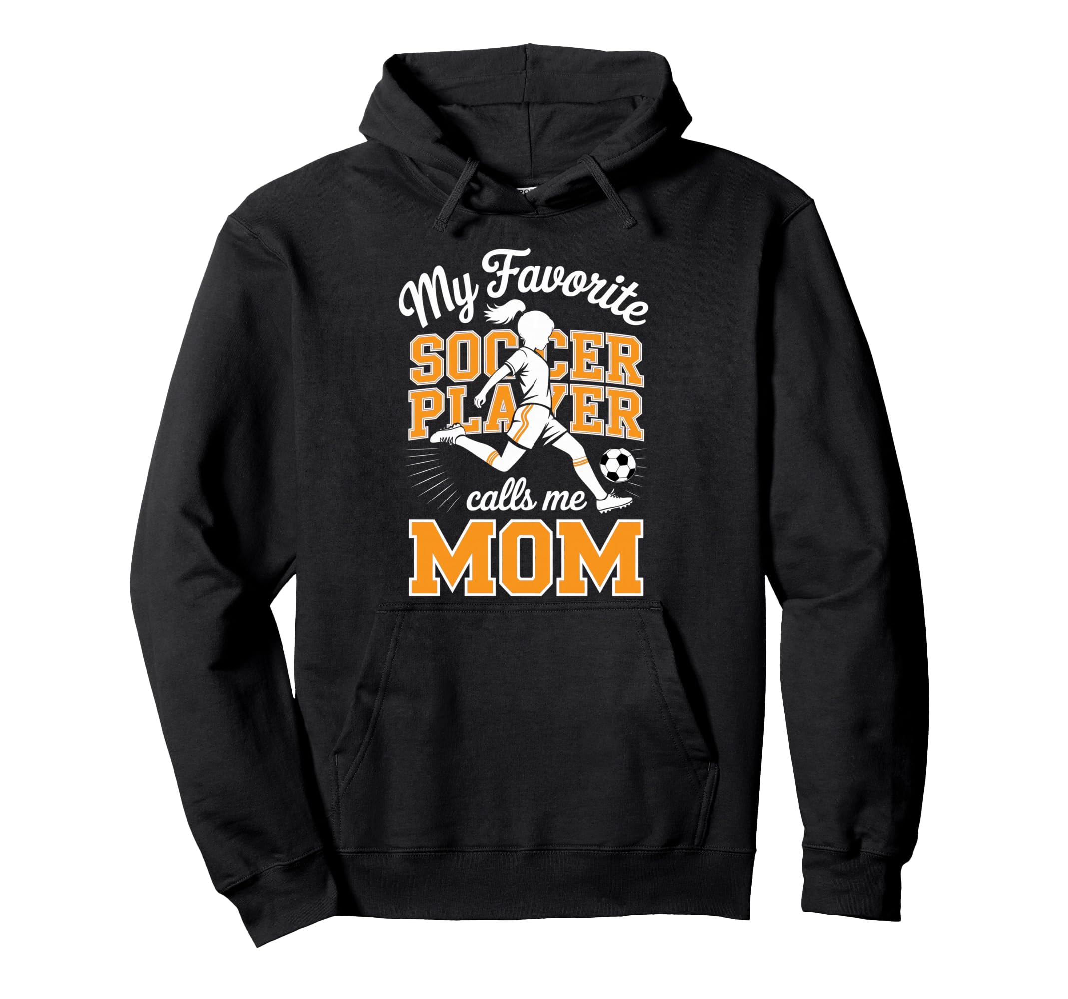 Soccer Mama Favorite Soccer Player Hoodie - Minimalist Print Men Women - T-Shirt, Sweatshirt, Hoodie