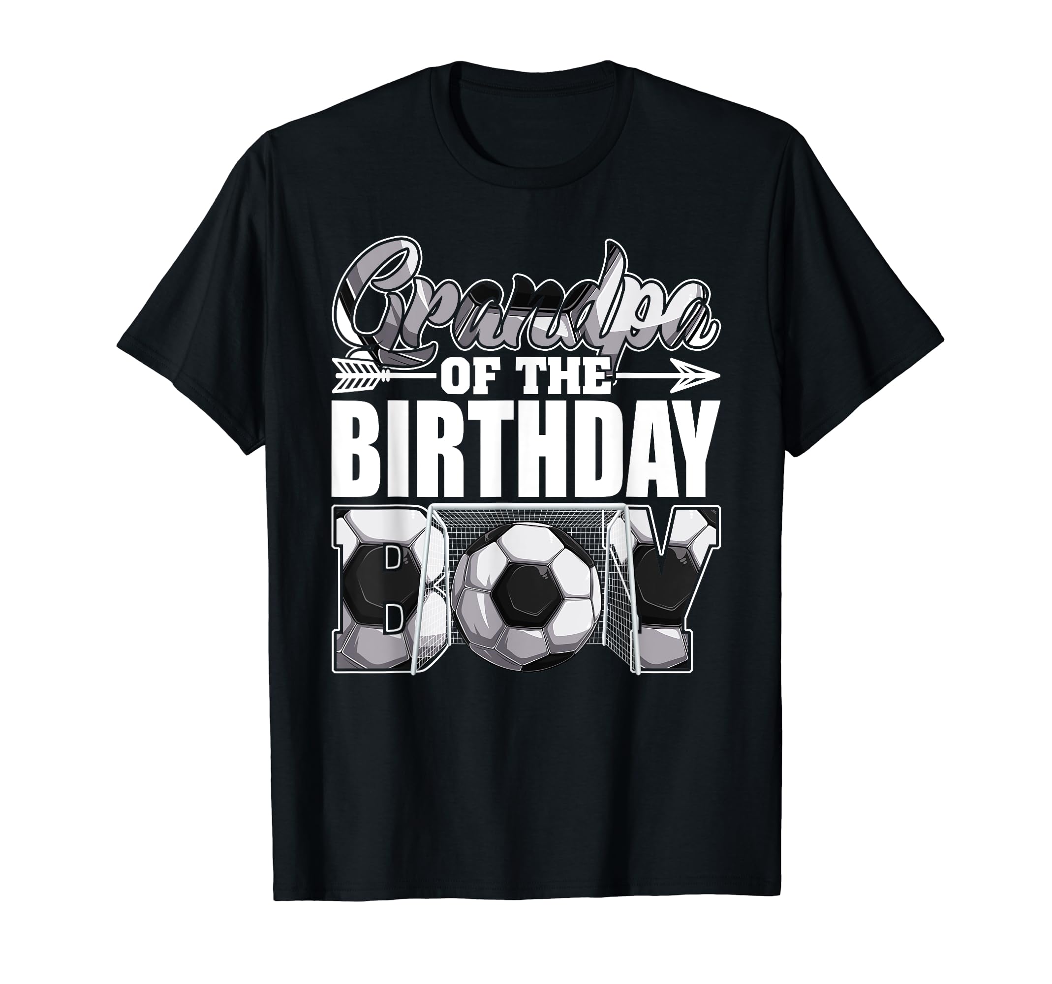 Grandpa Birthday Soccer Matching T-Shirt - Streetwear Style Men Women - T-Shirt, Sweatshirt, Hoodie