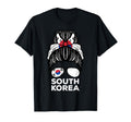 South Korea Flag Hairbun Football T-Shirt - Custom Art Print for Adults - T-Shirt, Sweatshirt, Hoodie