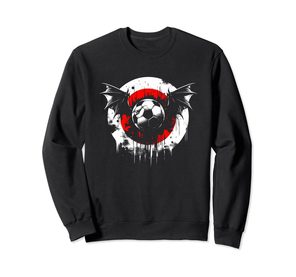 Soccer Ball Bat Funny Creepy Sweatshirt - Casual Everyday Wear Unisex - T-Shirt, Sweatshirt, Hoodie
