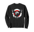 Soccer Ball Bat Funny Creepy Sweatshirt - Casual Everyday Wear Unisex - T-Shirt, Sweatshirt, Hoodie