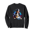 Bernese Mountain Dog Soccer Sweatshirt - Casual Everyday Wear Men Women - T-Shirt, Sweatshirt, Hoodie