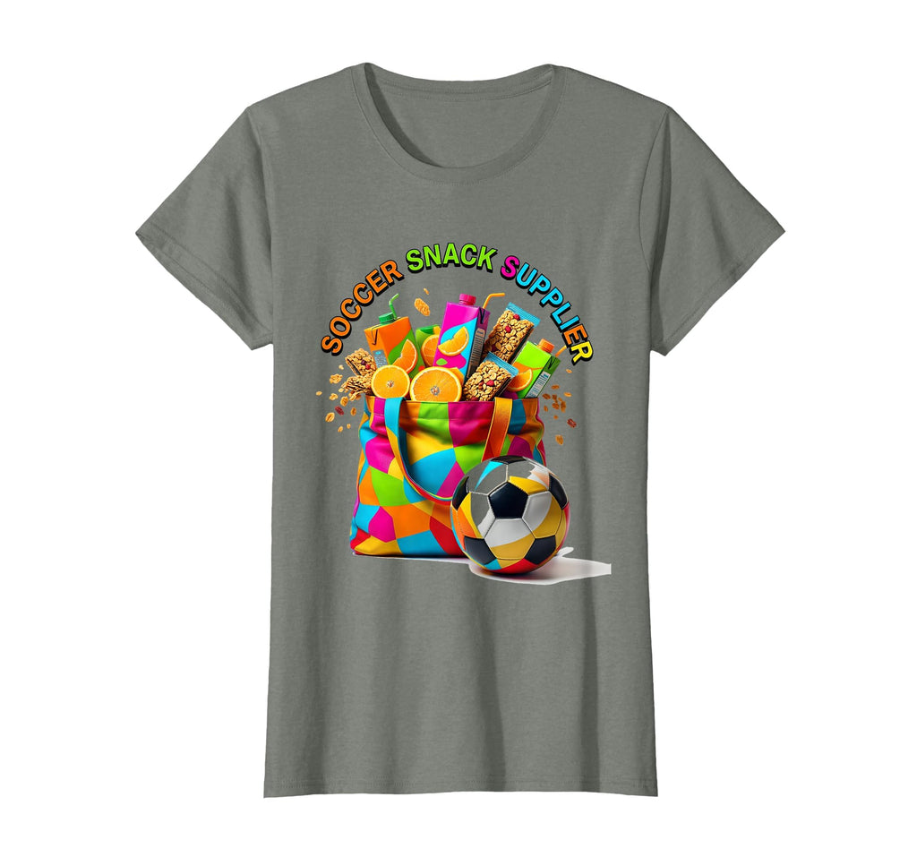 Soccer Snack Supplier Funny T-Shirt - Casual Everyday Wear Men Women - T-Shirt, Sweatshirt, Hoodie