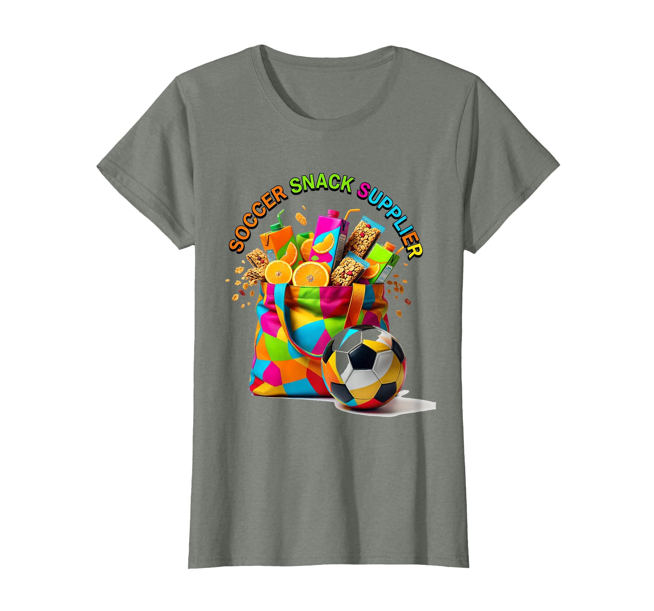 Soccer Snack Supplier Funny T-Shirt - Casual Everyday Wear Men Women - T-Shirt, Sweatshirt, Hoodie
