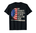 My Favorite Baseball Player Calls Me T-Shirt - Custom Art Print for Adults - T-Shirt, Sweatshirt, Hoodie