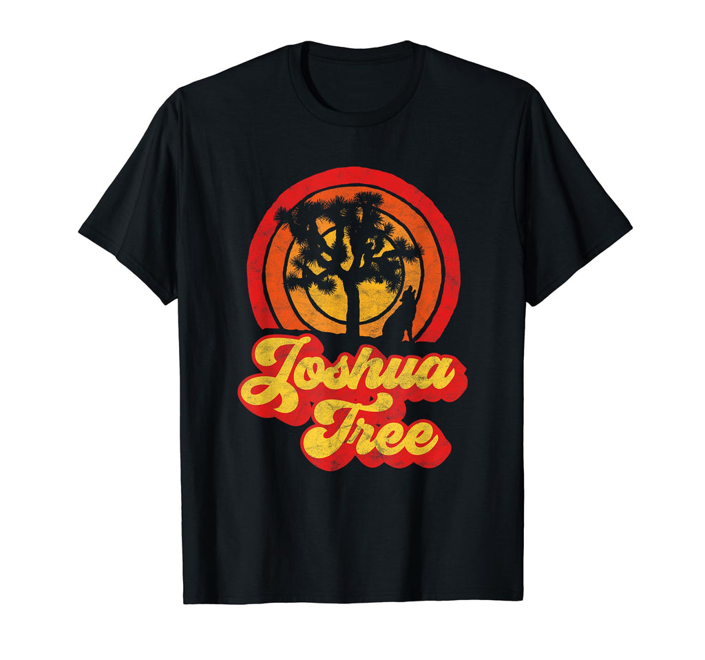 Joshua Tree National Park California 80S T-Shirt - Custom Art Print Unisex - T-Shirt, Sweatshirt, Hoodie