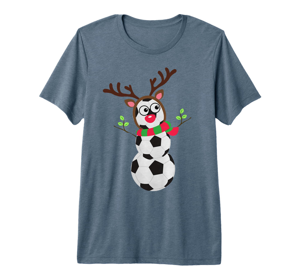 Soccer Balls Snowman Winter Sports T-Shirt - Custom Art Print for Adults - T-Shirt, Sweatshirt, Hoodie