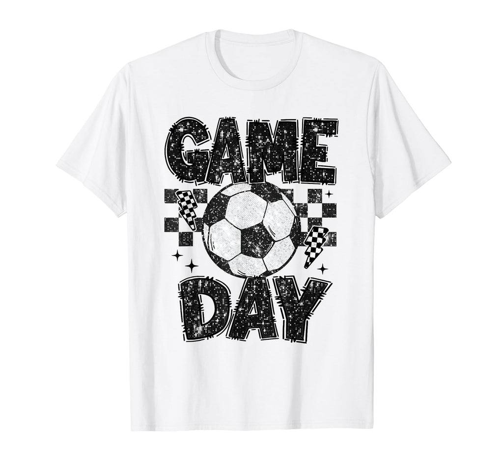 Game Day Soccer Life Soccer Mama Mom T-Shirt - Minimalist Print for Adults - T-Shirt, Sweatshirt, Hoodie